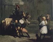 George Bellows Kids oil on canvas